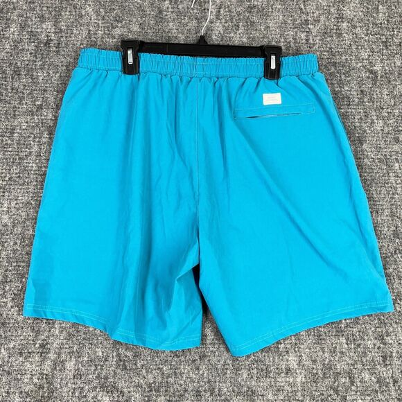 Simply‎ Southern Shorts Mens XXL Blue Hybrid Performance Athleisure Gym Workout - Picture 2 of 8